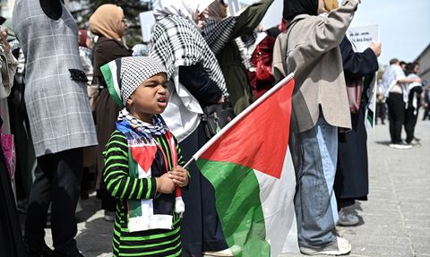 Üniversite Öğrencilerinden Gazze İçin Destek Eylemi