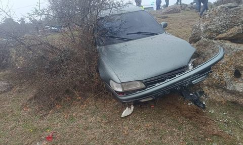 Uşak'ta Şüpheli Trafik Kazası: Mermili Sürücü Ölümü