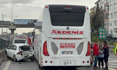 Üsküdar'da Zincirleme Trafik Kazası: 3 Yaralı