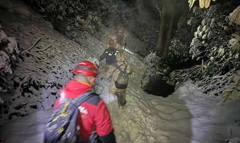 Yasa Dışı Geçişte Donma Tehlikesi: Artvin'de 4 Şüpheli Kurtarıldı