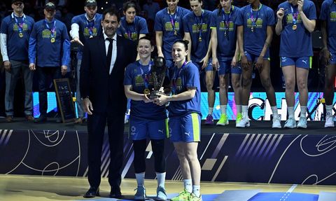 ZVVZ USK Prag Kadın Basketbol Takımı Avrupa Şampiyonu