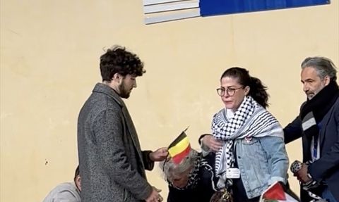 AB Komisyonu Önünde Gazze İçin Ağıt