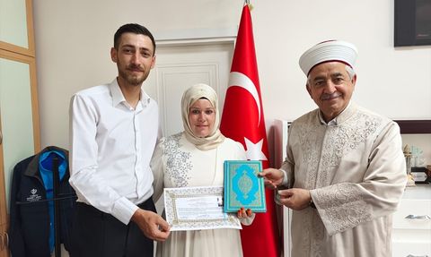 Alman Kadın Adıyaman'da Müslüman Oldu