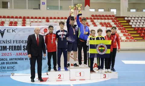 Amasya'da Masa Tenisi Yıldızlar Türkiye Şampiyonası Tamamlandı