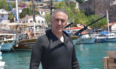 Antalya'da Deniz Dibi Temizliği Etkinliği