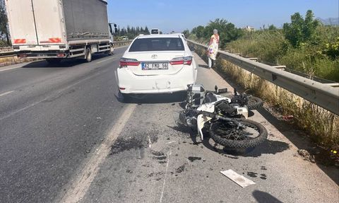 Antalya'da Motosiklet Kazası: Sürücü Hayatını Kaybetti