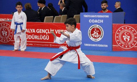 Aspendos Cup Karate Turnuvası Antalya'da Başladı