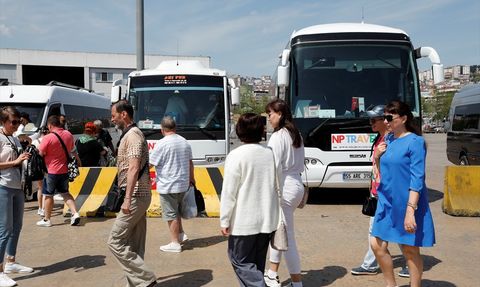 Astoria Grande Kruvaziyeri Samsun Limanı'na Demir Attı