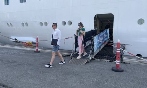 Astoria Grande Kruvaziyeri Trabzon'a Ulaştı