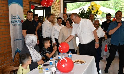 Batman Valisi Canalp Çölyak Hastaları ile Buluştu