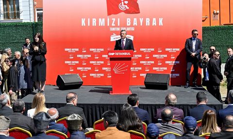 CHP'den Engelli Dostu Kırmızı Bayrak Projesi Tanıtımı
