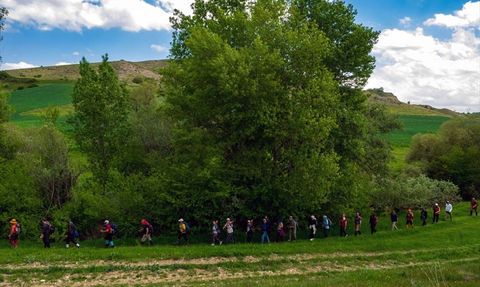 Çorum'da Hitit Yolu Yürüyüşü: Doğanın ve Tarihin Buluşması