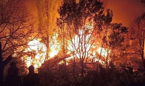 Çorum'da Yangın: İtfaiye Ekipleri Müdahaleye Devam Ediyor