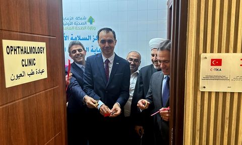 Cübeyl'de Düşük Maliyette Göz Sağlığı Hizmeti Sunan Klinik Açıldı