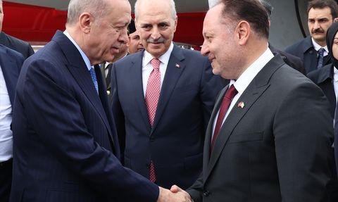 Cumhurbaşkanı Erdoğan KKTC'ye Resmi Ziyarette Bulundu