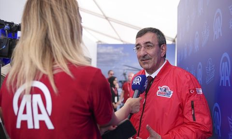 Cumhurbaşkanı Yardımcısı Yılmaz, TEKNOFEST KKTC'de Gençlere Seslendi