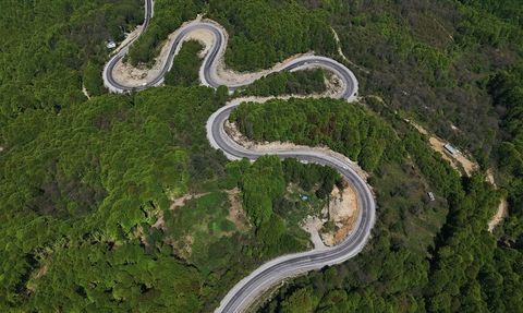 Domaniç Dağları'nda İlkbahar Manzarası