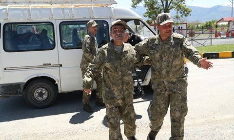 Erzincan'da 54 Engelli Askerlik Heyecanı Yaşadı