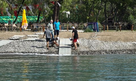Fethiye'de Engellilere Yönelik Plaj Düzenlemesi