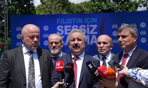 Filistin İçin Sessiz Kalma Canlı Yayını İstanbul'da Başladı