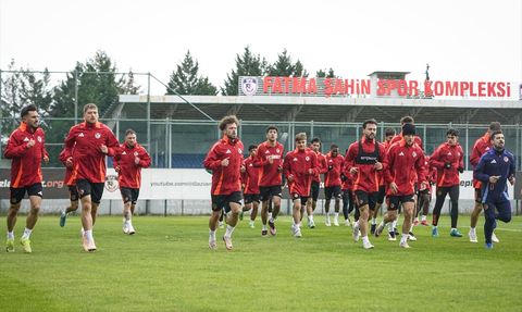 Gaziantep FK Antalyaspor Maçı İçin Hazırlıklarını Sürdürüyor