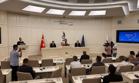 Gaziantep'te Avrupa Günü Resepsiyonu