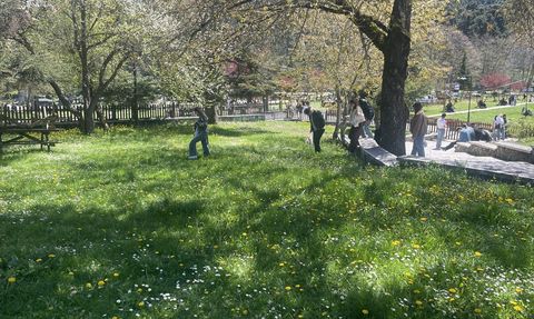 Gölcük Tabiat Parkı'nda Hafta Sonu Yoğunluğu