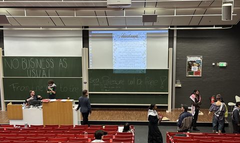 Hollanda'da Üniversitelerde Filistin Destekçileri İsrail Protestolarına Devam Ediyor