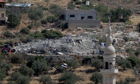 İsrail Ordusundan Batı Şeria'da Ev Yıkımları