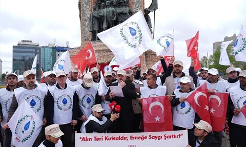 İstanbul'da 1 Mayıs Emek ve Dayanışma Günü Kutlamaları