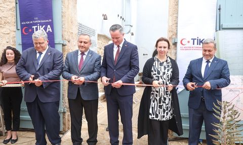 Kapalı Maraş'ta Yeni Bir Kafe: Evkaf Kafe