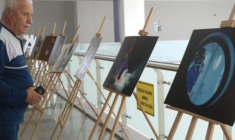 Kayseri'de Sağlıkçılar İçin Anlamlı Sergi Açıldı