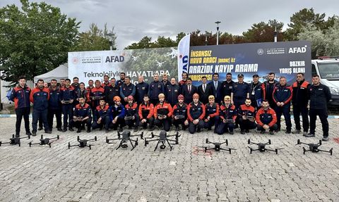 Kırşehir'de Dron ile Kayıp Arama Yarışması Sona Erdi