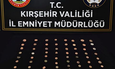Kırşehir'de Tarihi Eser Kaçakçılığı Operasyonu