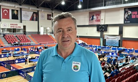 Kırşehir'de Yaşar Sedef Gençler Masa Tenisi Şampiyonası Başladı