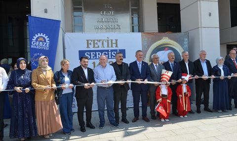 Kocaeli'de Fetih 1453 Resim Sergisi Açılışı Yapıldı