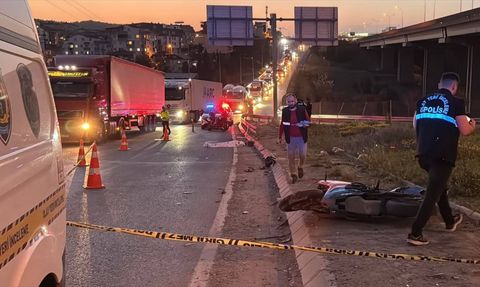 Kocaeli'de Motosiklet Kazası: Sürücü Hayatını Kaybetti