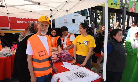 LÖSEV’in İyilik Tırı Samsun'da