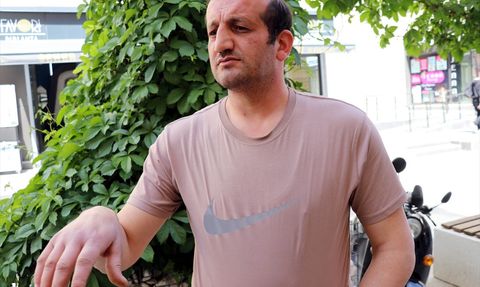 Merzifon'da Engelli Bireyle Zabıta Arasında Arbede