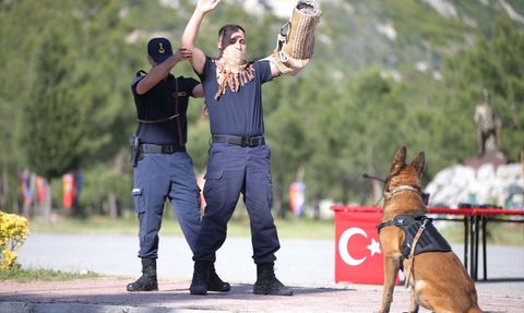 Muğla'da Engelli Gençler Askerlik Hayalini Yaşadı