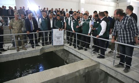 Muş Ovası Pompaj Sulama Projesi Temel Atma Töreni