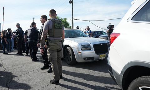 New Jersey'de ICE Merkezine Protesto Düzenlendi