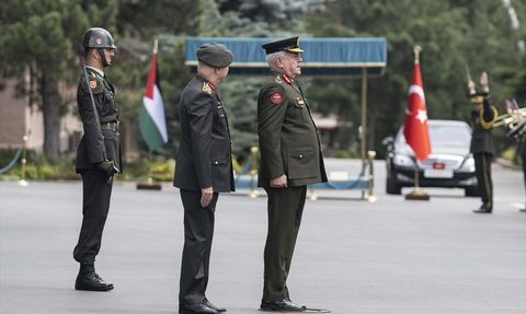 Org. Gürak, Ürdün Genelkurmay Başkanı ile Görüştü