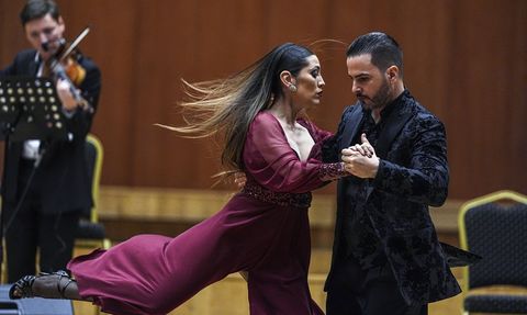 Rus Tango Passional Orkestrası, Ankara'da Tango Gecesi'nde Sahne Aldı