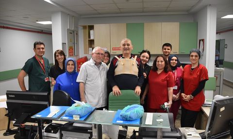 Samsun'da Çift Taraflı Şah Damarı Tıkanıklığına Açık Kalp Ameliyatı