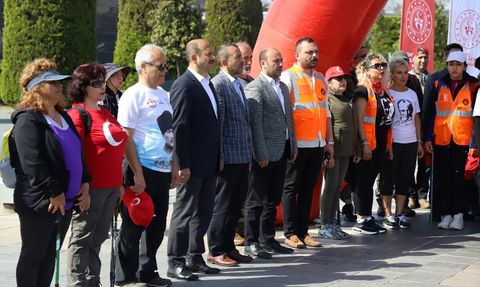 Samsun'da Ulusal Kurtuluş Mücadelesi Yürüyüşü Gerçekleşti