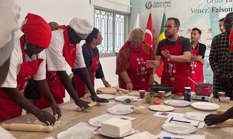 Senegal'de Türk Mutfağı Atölyesi: Kayseri Yağlaması