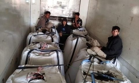 Sivas'ta Düzensiz Göçmen Operasyonu