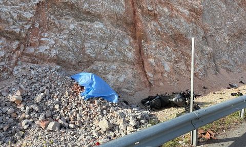 Soma'da Motosiklet Kazası: 1 Ölü, 1 Yaralı