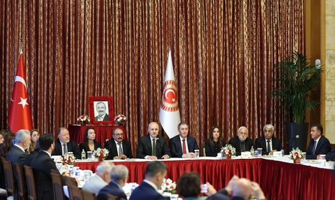 TBMM Başkanı Kurtulmuş'tan Sırrı Süreyya Önder'e Taziye Ziyareti